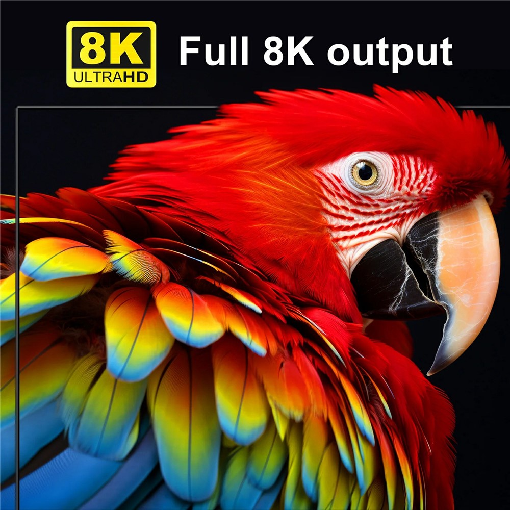 H96 Max M12 8K Ultra HD Android TV Box 4GB RAM 32GB ROM WiFi6 BT5.4 Media Player