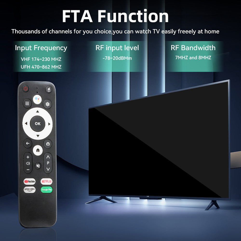 S01 2+16GB Remote Control 10bit HD TV Stick Android 2.4G / 5G Dual-Band WiFi Bluetooth-compatible Media Player