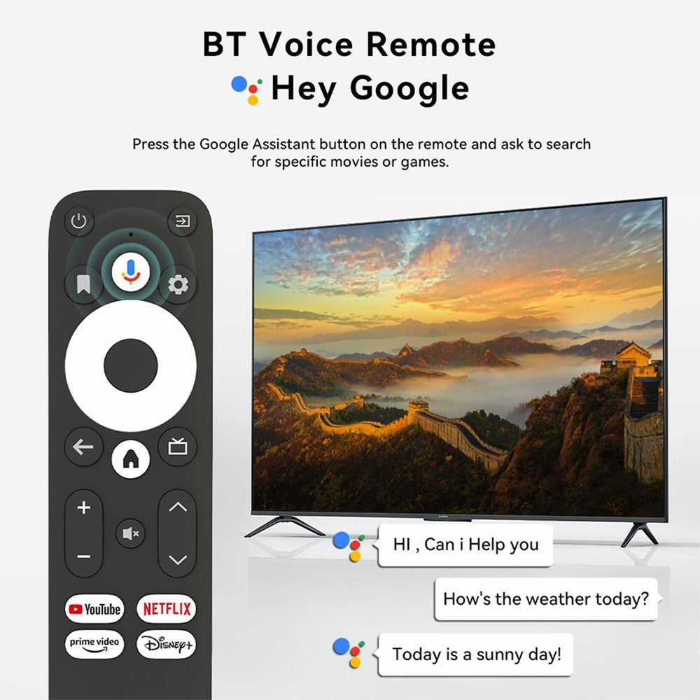 DCOLOR GD1 2G+16G Android 14 TV Stick 4K HD Streaming Device Google Chromecast TV Setup Box