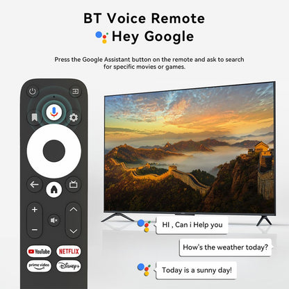 DCOLOR GD1 2G+16G Android 14 TV Stick 4K HD Streaming Device Google Chromecast TV Setup Box