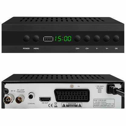 JN-821T2 512MB 10Bit TV Set-Top Box 1080P HD WiFi Media Player