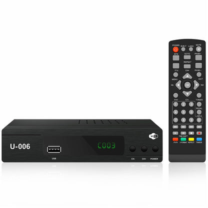 ISDB-T STB U-006 Home Smart TV Box Sunplus 1508C 1080P WiFi Set Top Box Media Player