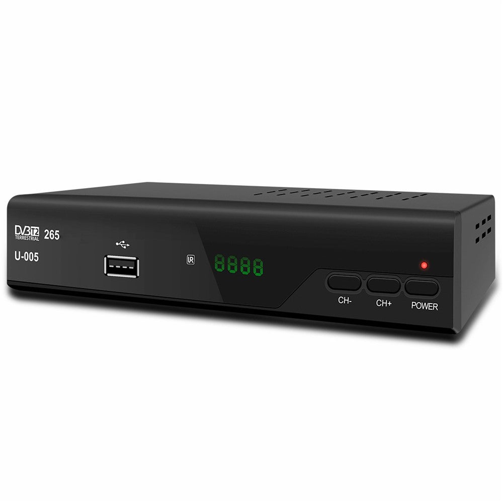 H265 DVB-T2 U-005 512MB 10Bit Smart Home TV Set-Top Box 1080P HD WiFi Media Player