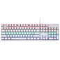 Y-FRUITFUL K135 104-Key RGB Mechanical Keyboard Gaming Office Waterproof Keyboard Blue Switches