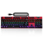 Y-FRUITFUL K137 Wired Mechanical Keyboard 104 Keys RGB Backlit Blue  /  Red Switch Gaming Keyboard