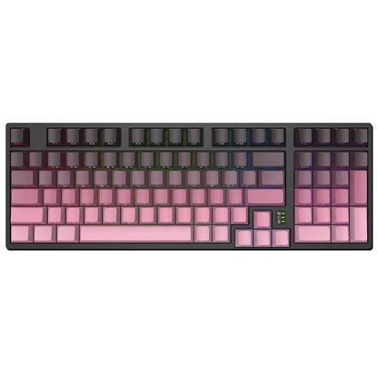 Y-FRUITFUL K98Pro 98 Keys Mechanical Keyboard Triple Mode Hot Swappable Gaming Keyboard with RGB Backlit