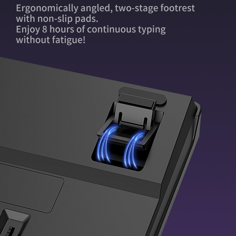 A36 RGB Backlit Mini Mechanical Keyboard with Numpad 34 Keys Type-C Wired Keyboard