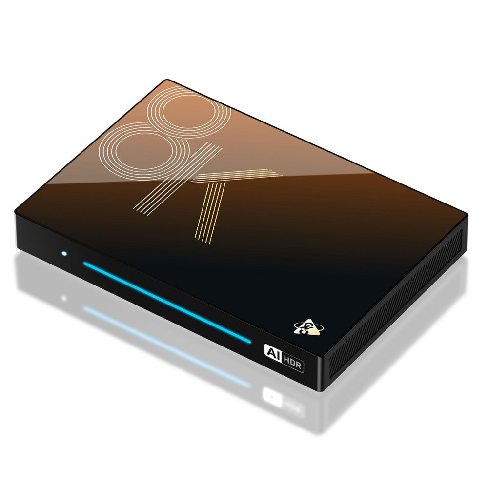 H96 MAX M9S Android 14.0 TV Box 8GB RAM + 128GB ROM 8K Ultra HD Streaming Device 1000M LAN WiFi 6 BT5.4