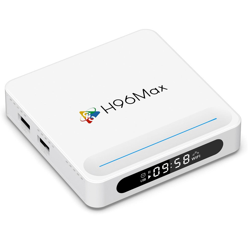 H96 Max H618 Plus 2+16GB Android TV Box WiFi 6 Bluetooth-Compatible 8K Ultra HD Smart TV Box