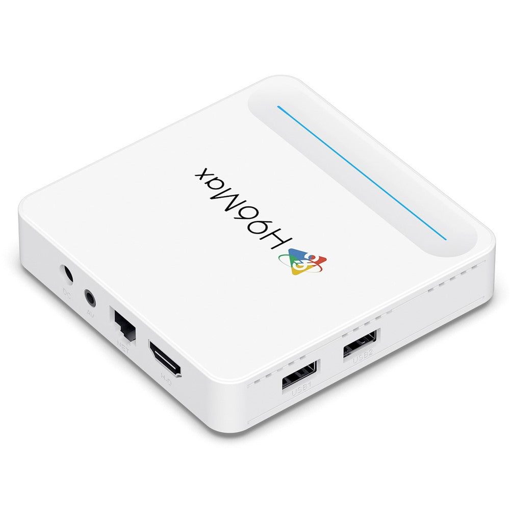 H96 Max H618 Plus 4+128GB Android TV Box WiFi 6 Bluetooth-Compatible 8K Ultra HD Smart TV Box