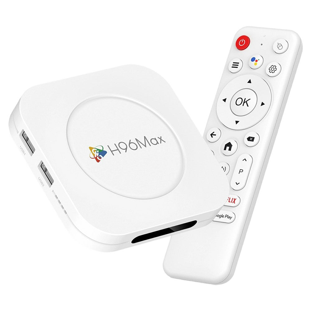 H96 MAX M1 Plus 8K Intelligent Android TV Box 2+16GB WiFi6 BT5.4 Voice Assistant Media Player