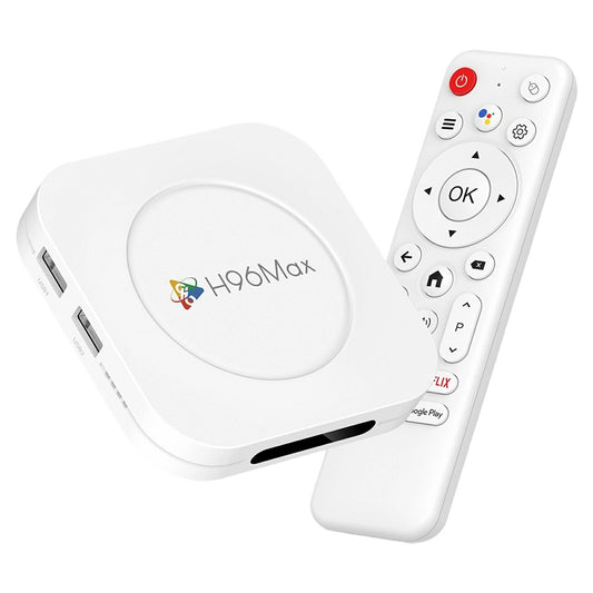 H96 MAX M1 Plus 8K Intelligent Android TV Box 2+16GB WiFi6 BT5.4 Voice Assistant Media Player