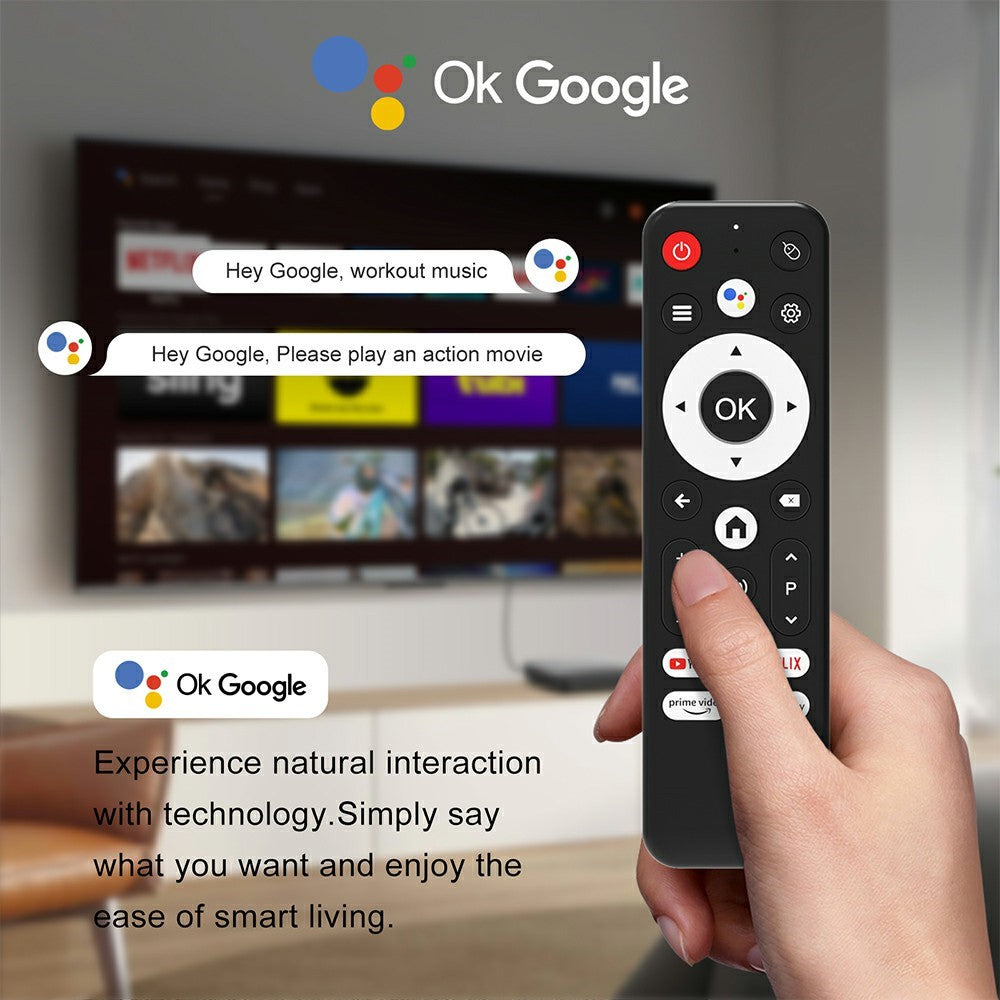 H96 MAX S905L3 2+16GB TV Stick 4K Android TV Box HDR Streaming WiFi Bluetooth