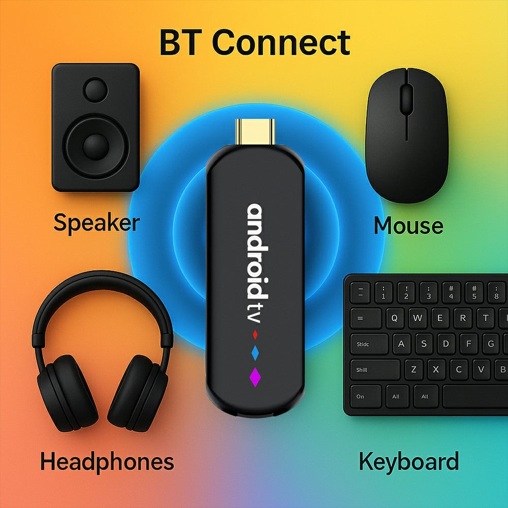 H96 MAX S905L3 2+16GB TV Stick 4K Android TV Box HDR Streaming WiFi Bluetooth