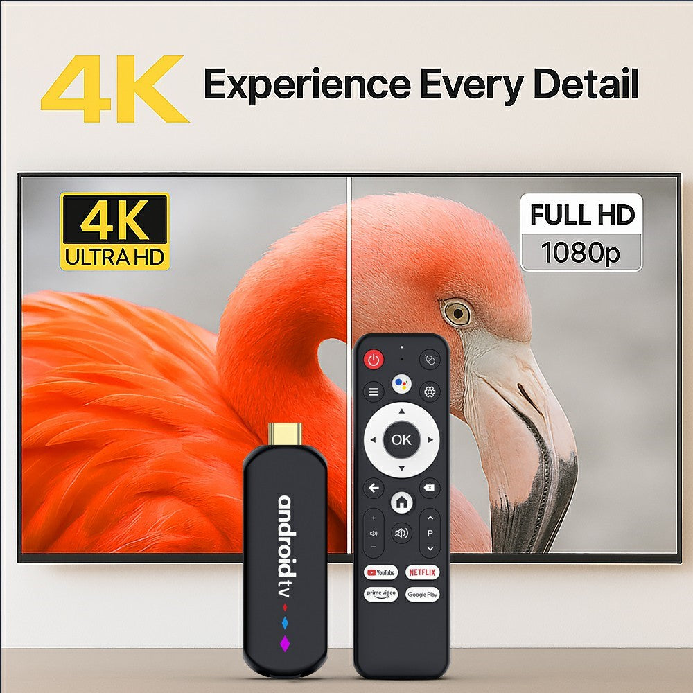 H96 MAX S905L3 2+16GB TV Stick 4K Android TV Box HDR Streaming WiFi Bluetooth