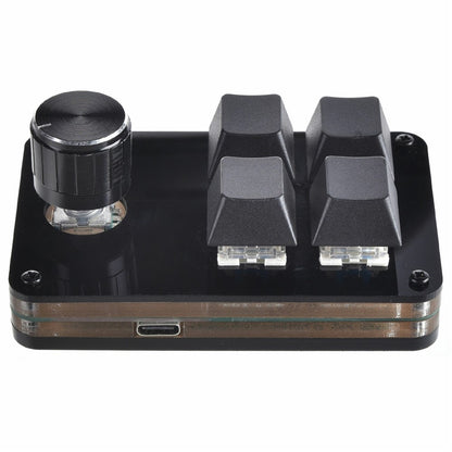 Custom Mini Keyboard Ergonomic Mini Keyboard with 4 Keys and 1 Knob