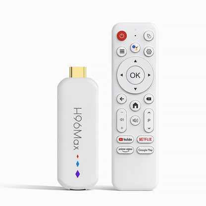H96 MAX M20 L3 Android 14 TV Stick 4K HDR Streaming Media Player with Google Voice Assistant 2GB + 16GB