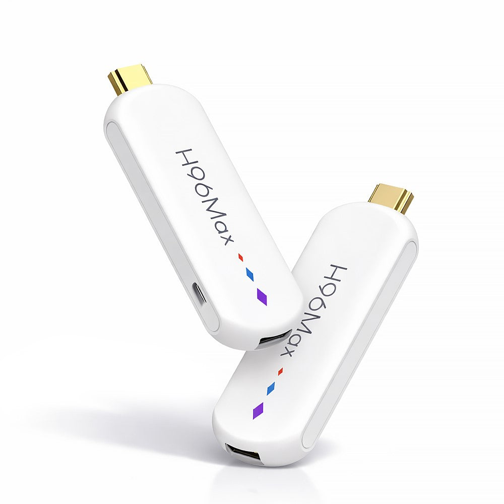 H96 MAX M20 L3 Android 14 TV Stick 4K HDR Streaming Media Player with Google Voice Assistant 2GB + 16GB