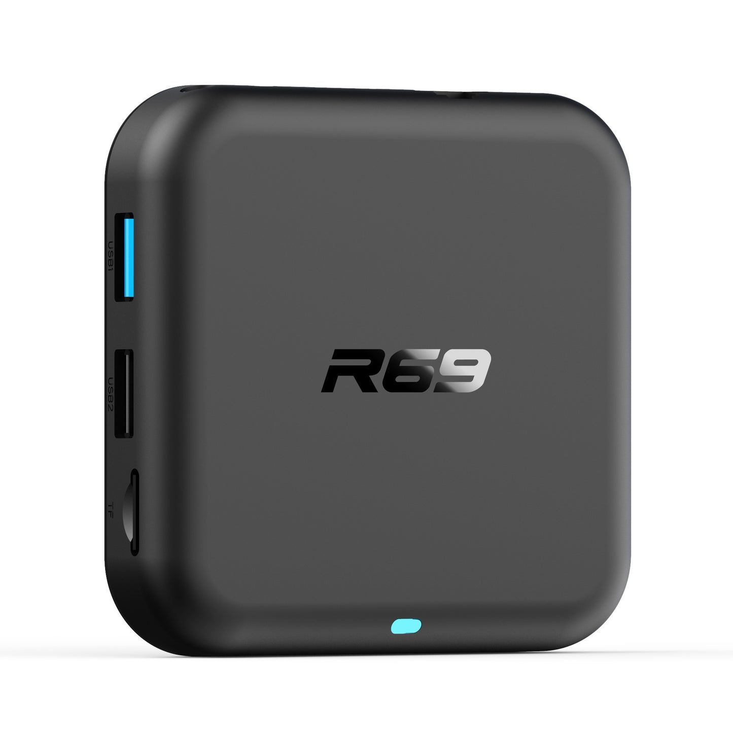 R69 Android 14 TV Box 4K Ultra HD WiFi 6 Bluetooth-compatible 5.0 Smart Media Player (Chipset: RK3518), 2+8GB