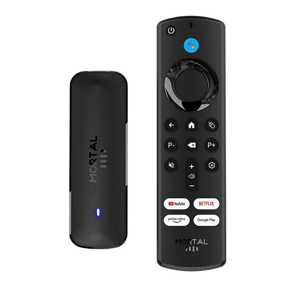 Q8 2+8GB Android 14.0 Smart TV Stick Allwinner H313 Quad Core 4K Ultra HD WiFi 6 Bluetooth-compatible Media Player with Voice Remote