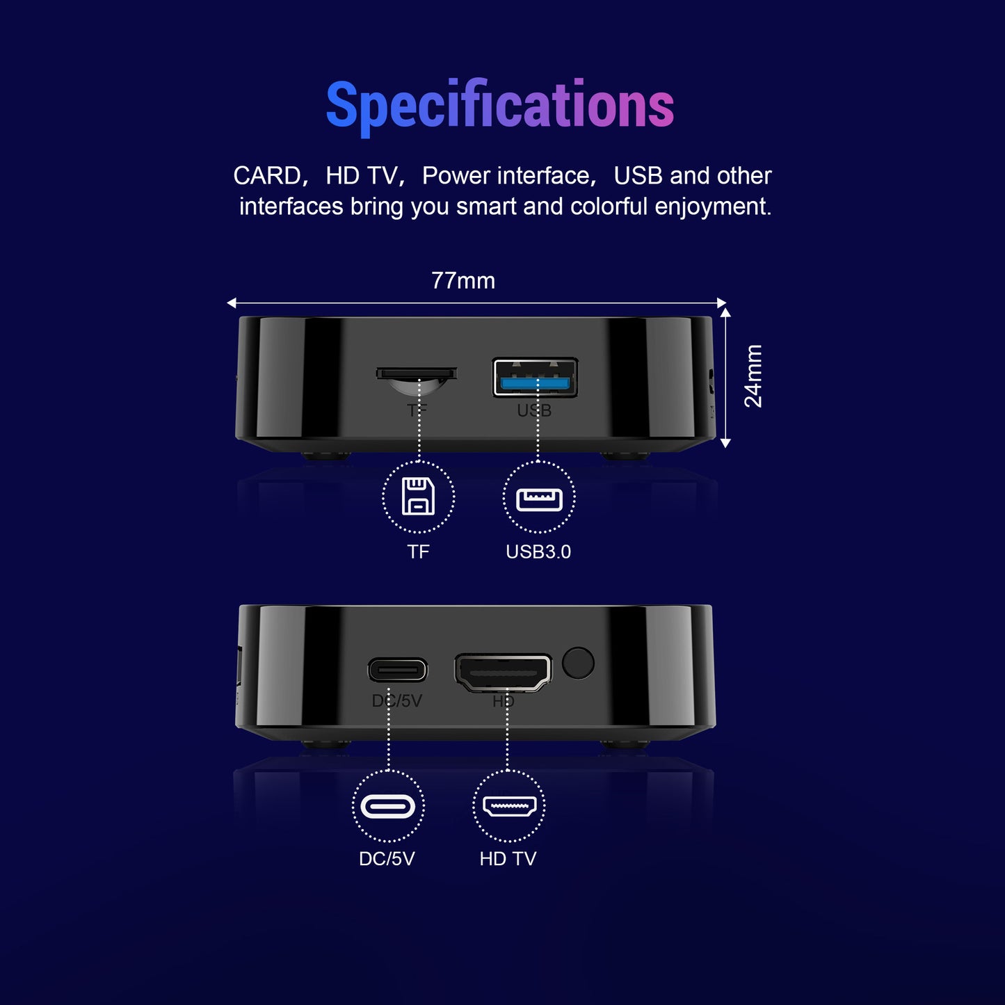 T1+ 2+16GB RK3518 Android 16.0 TV Box 8K HDR10+ Network Streaming Media Player WiFi Bluetooth-compatible Set Top Box