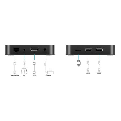 X99 MAX 2+8GB Android 14 TV Box RK3518 WiFi 6 4K HD Media Player with Bluetooth-compatible 5.0 Voice Remote Control