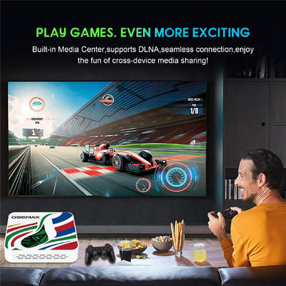 G96MAX Android 16 TV Box S905L 8K Media Player Streaming Device Built-in Chromecast, 8+128GB