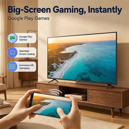 HAKO 2+16GB Android 14.0 TV Stick RK3518 Quad-Core 4K WiFi 6 Bluetooth-Compatible 5.4 with Remote