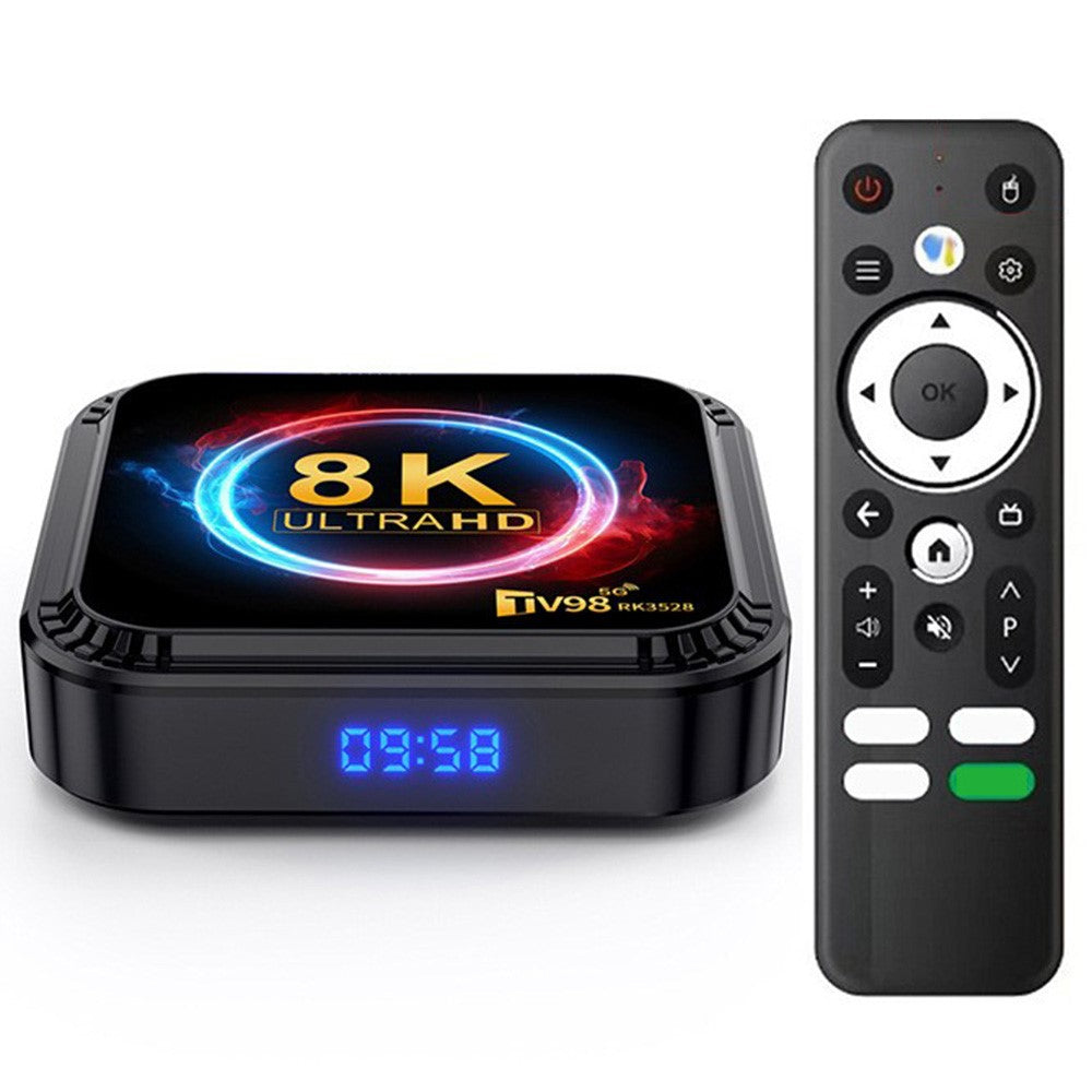 TV98 RK3528 4+32GB Android TV Box 2.4G / 5G WiFi6 Bluetooth-compatible 8K UHD Media Player