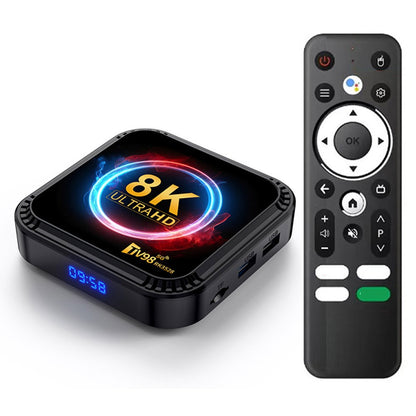 TV98 RK3528 4+32GB Android TV Box 8K Ultra HD 5G WiFi Bluetooth-compatible 4.0 Media Player for Home Entertainment