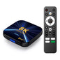 TV98 H618 4+32GB Android 14.0 TV Box 8K Ultra HD Dual Band WiFi Streaming Media Player for Home Entertainment