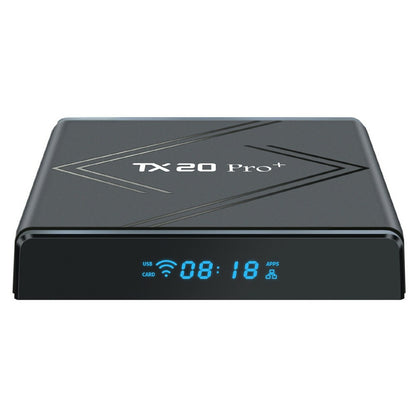 TX20 PRO+ 16+265GB Android TV Box 4K Ultra HD Video Decoding Dual Band WiFi Bluetooth-compatible Voice Remote Control Media Player