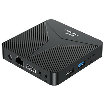 TV98 RK3518 Android 14.0 TV Box 2+16GB 8K Video Decoding HDR10+ Dual WiFi Bluetooth-compatible 5.0 Gigabit Ethernet Media Player