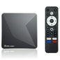 X88 PRO X5M 4+32GB Android 14 TV Box S905 6nm 4K HDR10+ WiFi 6 Bluetooth-compatible 5.0 with Voice Remote Control for Streaming
