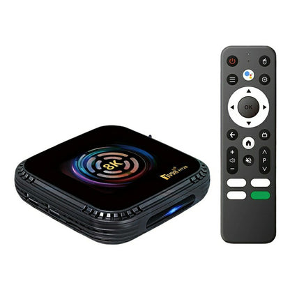 TV98 H728 Android 14 TV Box 8K Ultra HD Video Decoding WiFi 6 Dual Band Smart Media Player for Home Theater, 4+32GB