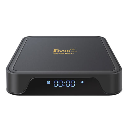TV98 Pro 2+16GB Android TV Box 8K  /  60fps 3D HDR10+ Dual WiFi Bluetooth-compatible Voice Remote Control Media Player