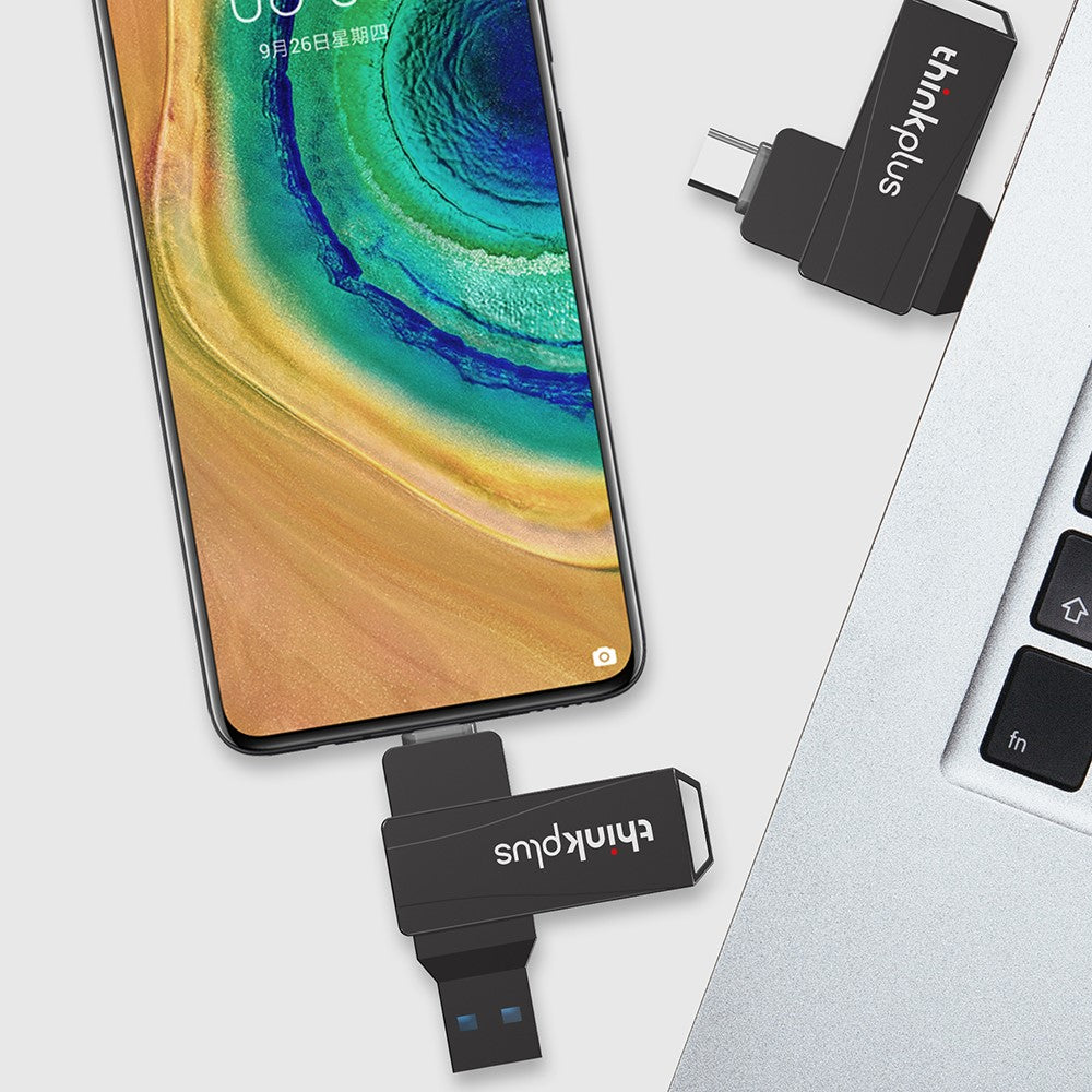 LENOVO Thinkplus MU252 256GB USB/Type-C Speicherstick für iPhone 15 Serie