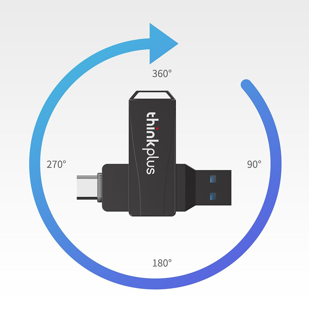 LENOVO Thinkplus MU252 256GB USB/Type-C Speicherstick für iPhone 15 Serie