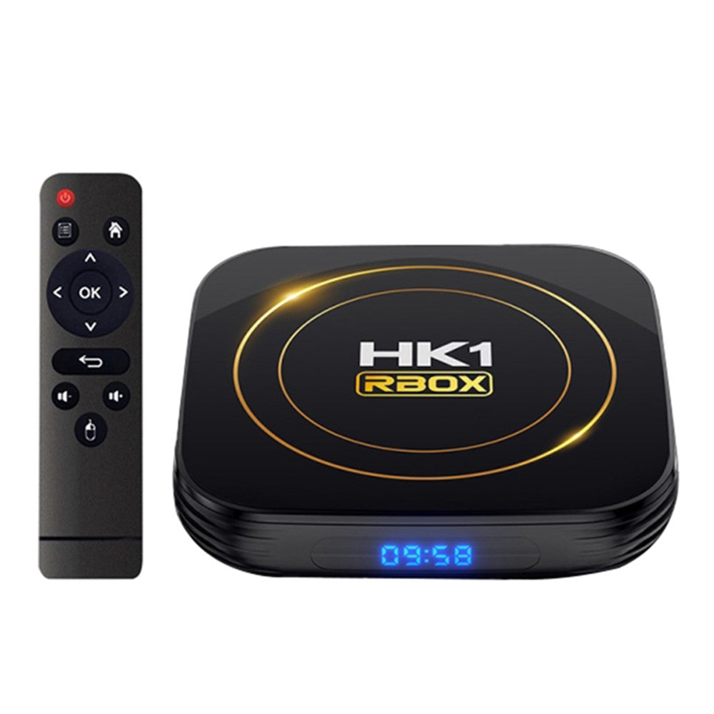 HK1 RBOX-H8S 4K Ultra HD Mini Smart TV Box 4GB+64GB Dual-band WiFi Android 12.0 TV Box