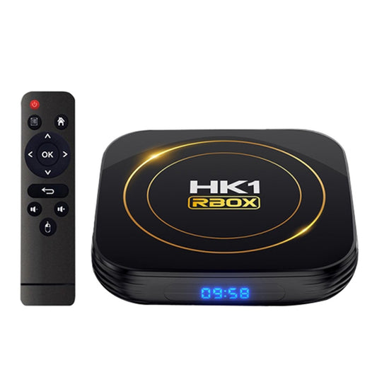 HK1 RBOX-H8S 4K Ultra HD Mini Smart TV Box 4GB+64GB Dual-band WiFi Android 12.0 TV Box