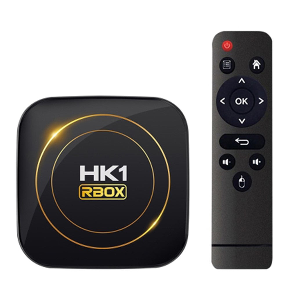 HK1 RBOX-H8S 4K Ultra HD Mini Smart TV Box 4GB+64GB Dual-band WiFi Android 12.0 TV Box