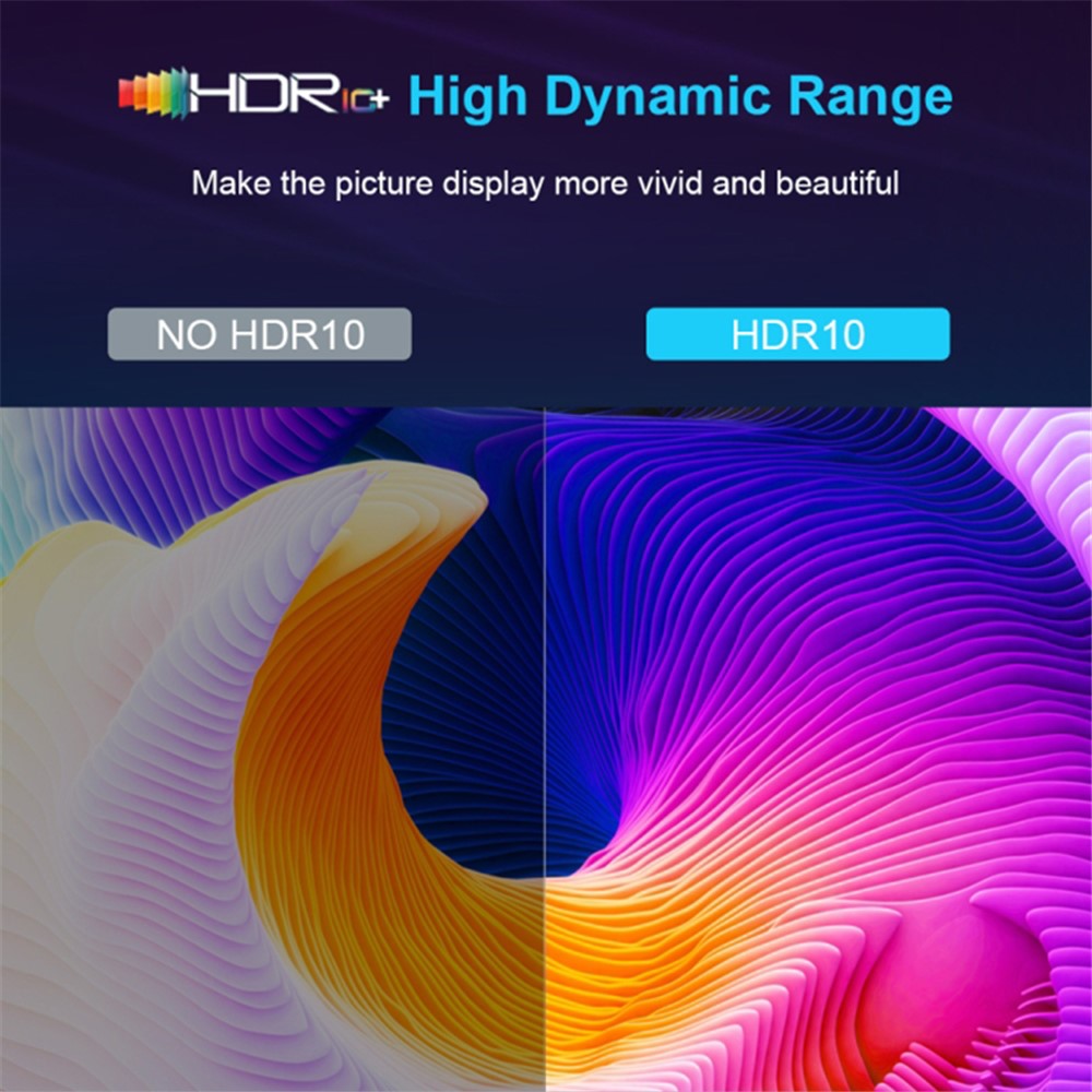 HK1 RBOX-H8-H618 4GB+128GB Set-top Box Android 12 TV Box Support 6K Video Decoding