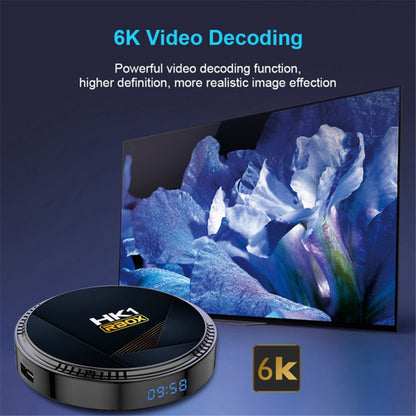 HK1 RBOX-H8-H618 2GB+16GB Mini Set-top Box Android 12 Ultra HD 4K Output TV Box Support 6K Video Decoding