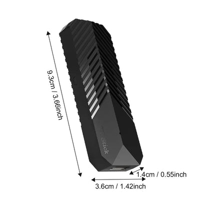 T3MINI Android 10 2.4G WiFi Mini Smart TV Stick 4K Ultra HD Media Player,  1GB+8GB