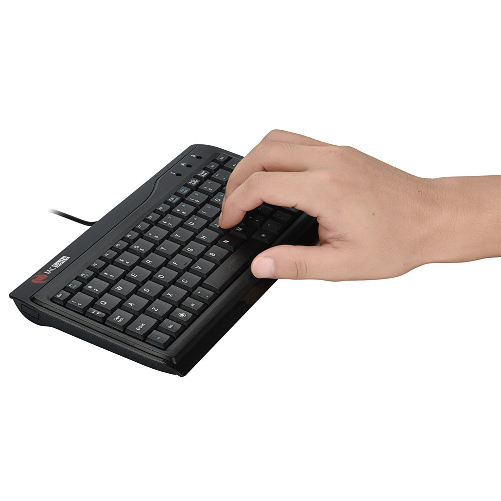 MCSAITE 8017 Slim Design Laptop Computer USB Wired Keyboard for Home and Office