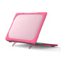 Two-Piece Plastic + TPU Protective Case Shell with Stand Design for MacBook Pro 13 inch (2020) A2251 / A2289 / A2338 (M1 / M2)