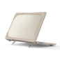 Two-Piece Plastic + TPU Protective Case Shell with Stand Design for MacBook Pro 13 inch (2020) A2251 / A2289 / A2338 (M1 / M2)