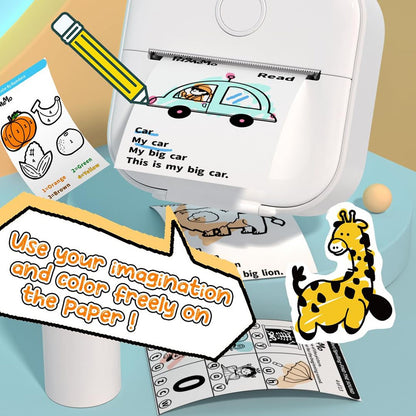 PHOMEMO T02 Mini Thermal Printer Bluetooth-compatible Home Label Printing Device