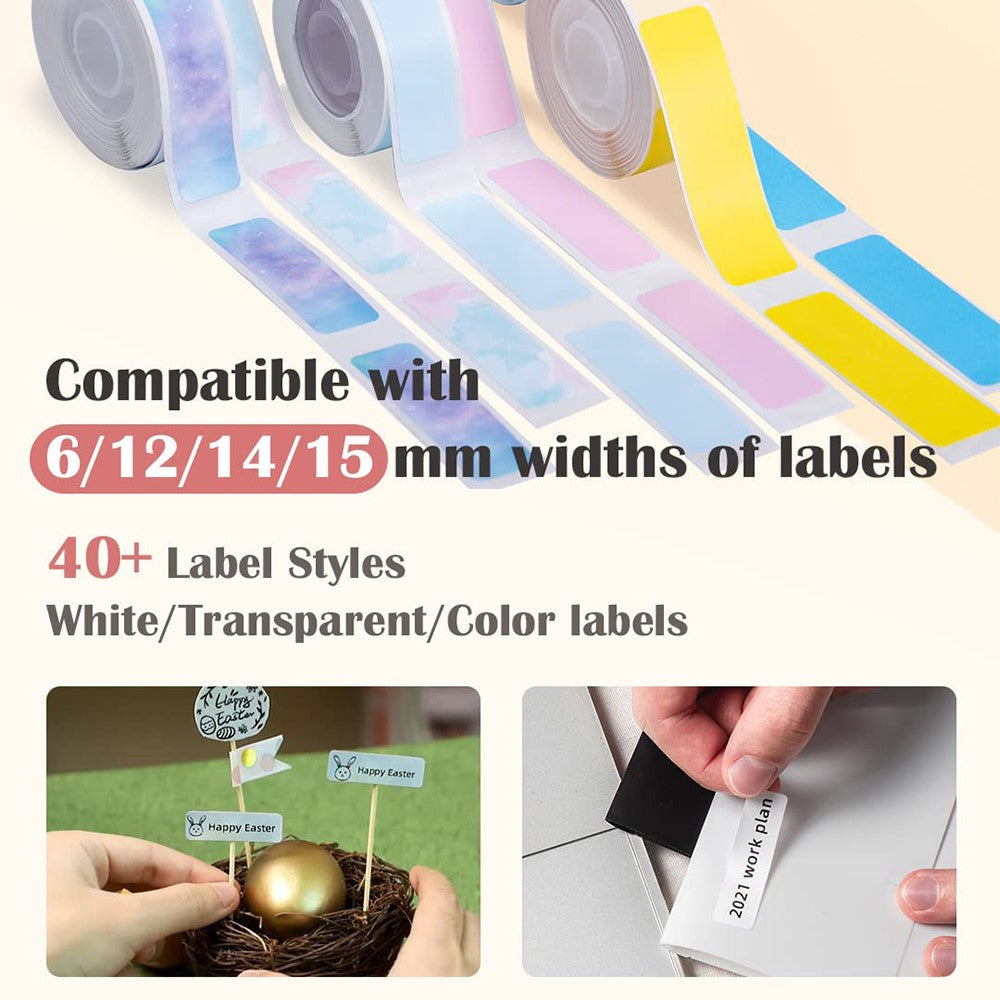 PHOMEMO Q30S DIY Sticker Label Maker Machine Mini Pocket Bluetooth-compatible Thermal Label Printer