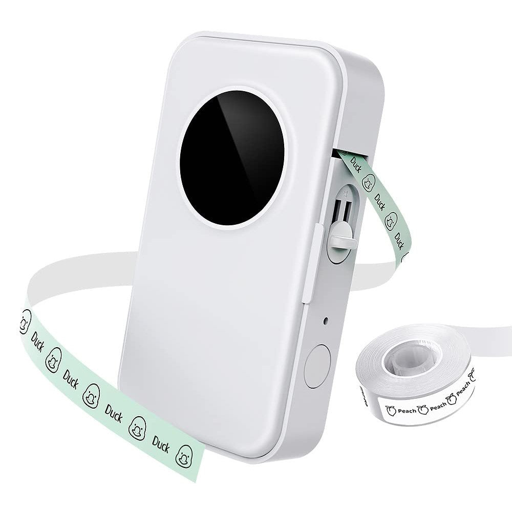 PHOMEMO Label Maker 203DPI Barcode Labeling Machine Wireless Bluetooth-compatible Thermal Mini Printer